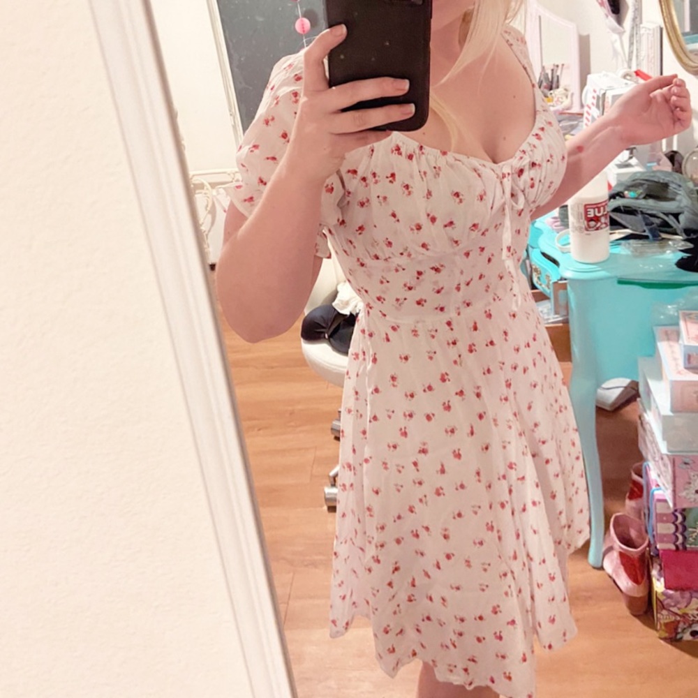 Bonne chance floral dress